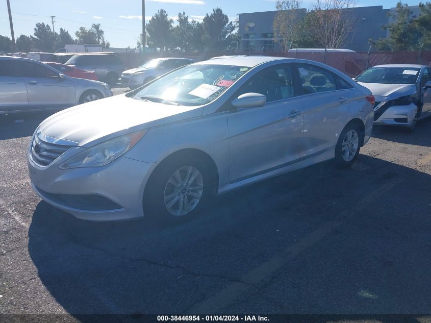 2014 HYUNDAI SONATA GLS - 5NPEB4ACXEH842368