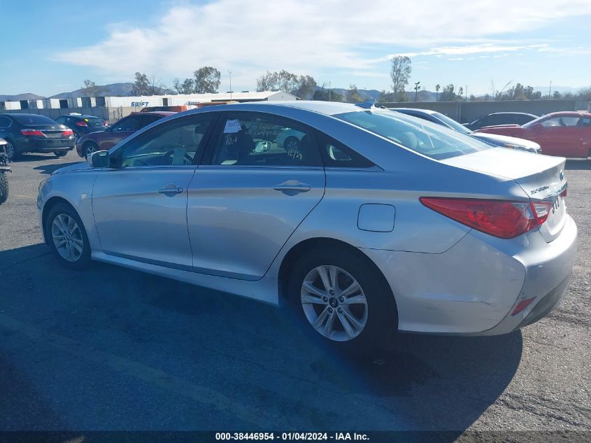 2014 HYUNDAI SONATA GLS - 5NPEB4ACXEH842368