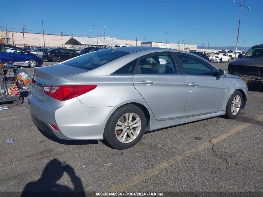 2014 HYUNDAI SONATA GLS - 5NPEB4ACXEH842368