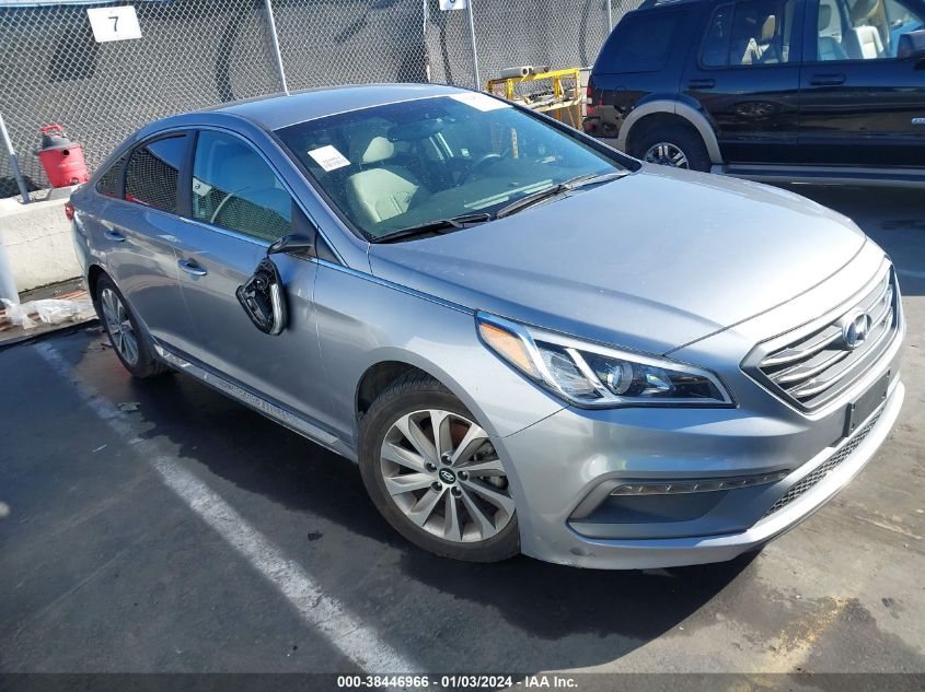 2017 HYUNDAI SONATA SPORT - 5NPE34AF0HH496794