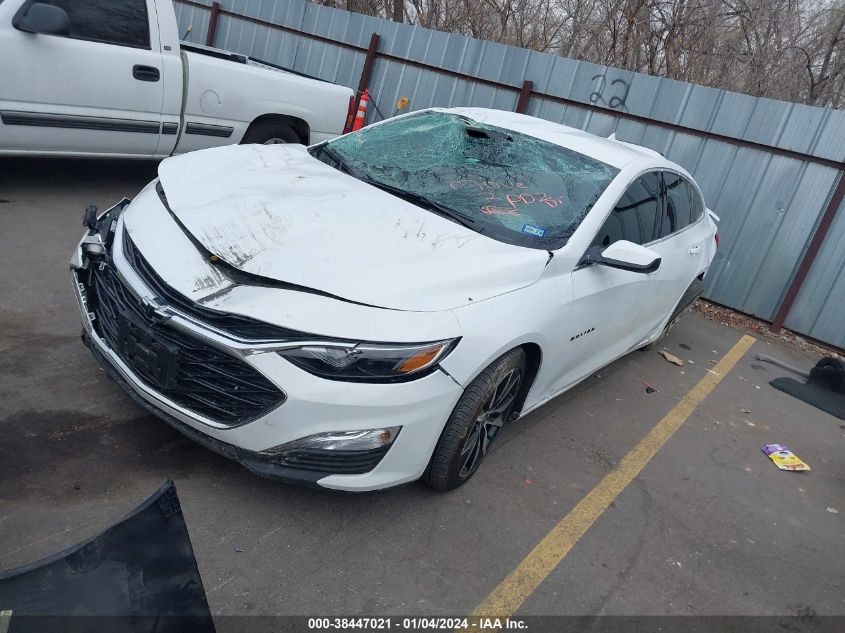 2022 CHEVROLET MALIBU RS - 1G1ZG5ST3NF206515