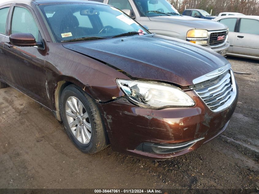 2013 CHRYSLER 200 TOURING - 1C3CCBBB2DN512872