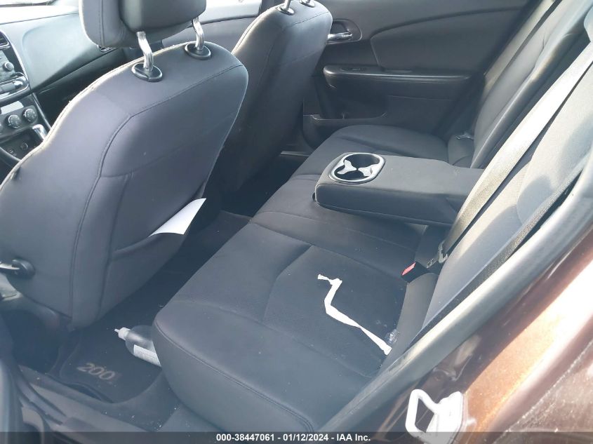 2013 CHRYSLER 200 TOURING - 1C3CCBBB2DN512872