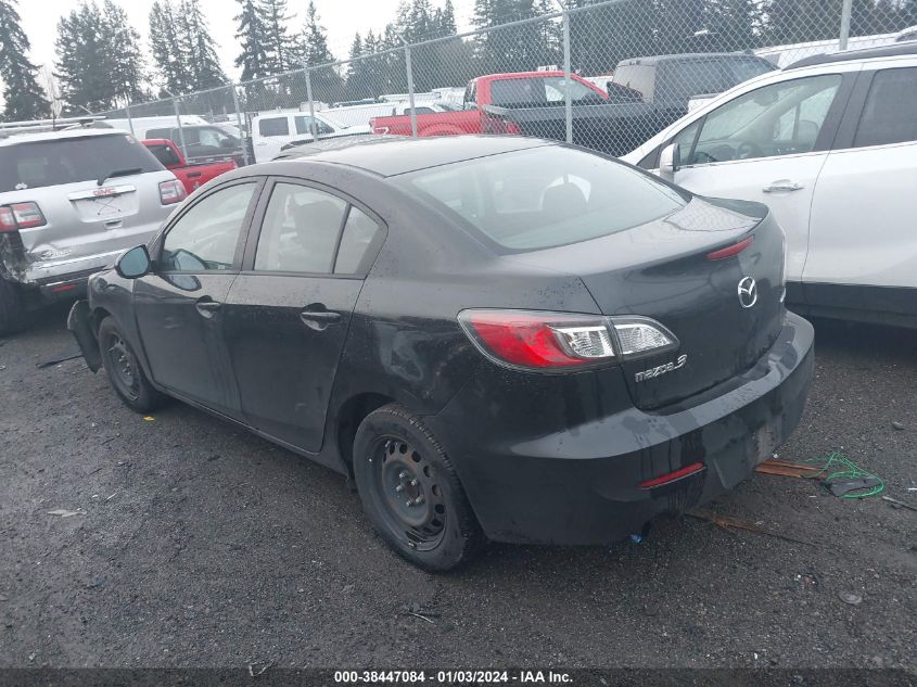 2013 MAZDA MAZDA3 I SPORT - JM1BL1UP2D1848071