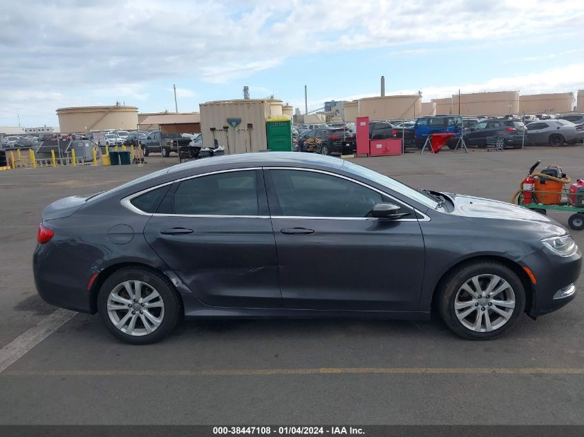 2016 CHRYSLER 200 LIMITED - 1C3CCCAB5GN109691