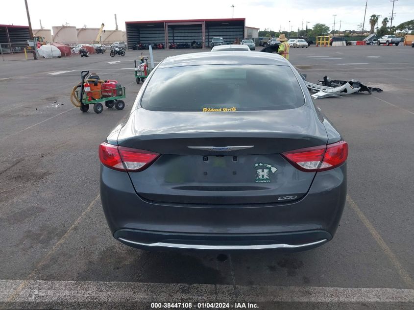 2016 CHRYSLER 200 LIMITED - 1C3CCCAB5GN109691