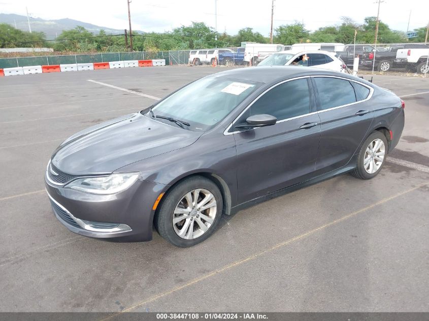2016 CHRYSLER 200 LIMITED - 1C3CCCAB5GN109691