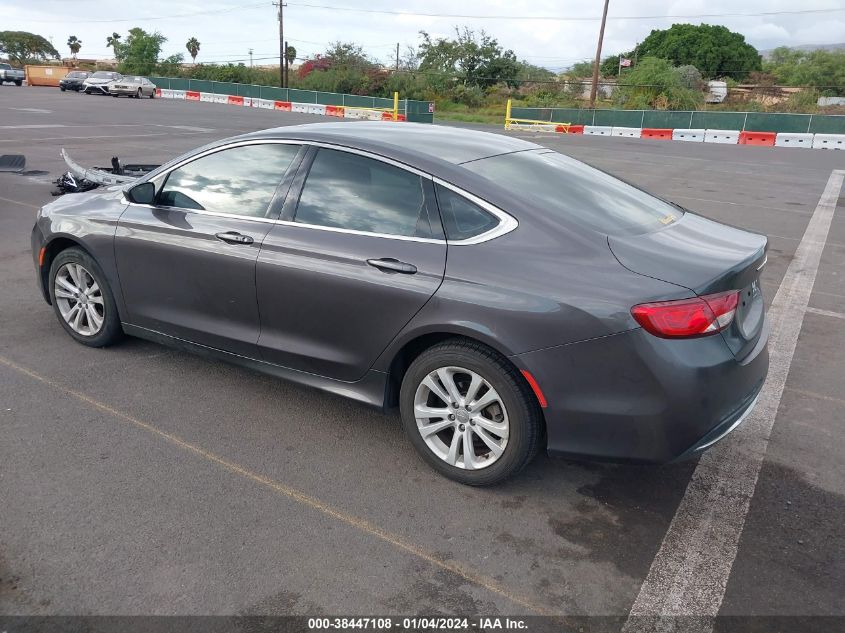 2016 CHRYSLER 200 LIMITED - 1C3CCCAB5GN109691