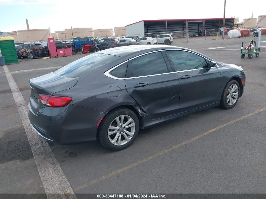 2016 CHRYSLER 200 LIMITED - 1C3CCCAB5GN109691