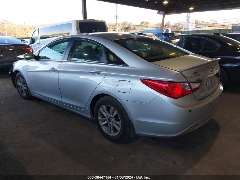 2013 HYUNDAI SONATA GLS - 5NPEB4AC0DH796712