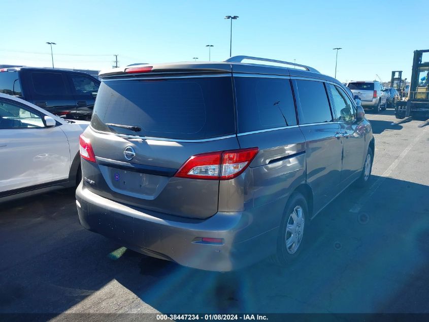 2014 NISSAN QUEST S - JN8AE2KP0E9103079