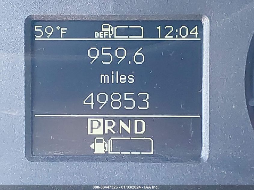2019 MERCEDES-BENZ SPRINTER 2500 HIGH ROOF V6/STANDARD ROOF V6 WD4PF0CD0KP087734