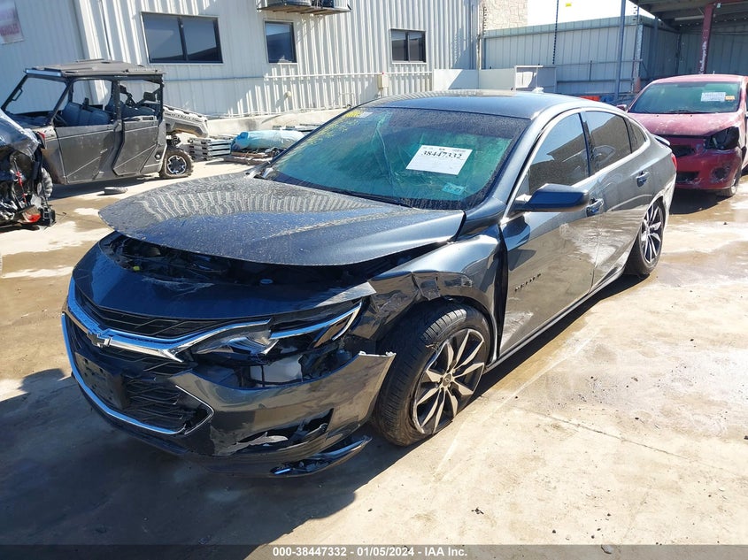 VIN 1G1ZG5ST4MF046966 2021 CHEVROLET MALIBU RS