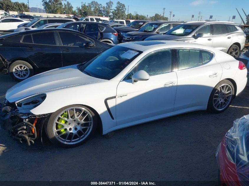 2014 PORSCHE PANAMERA E-HYBRID S WP0AD2A77EL044597