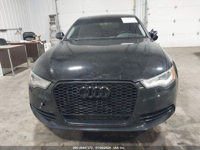 2013 AUDI A6 2.0T PREMIUM - WAUGFAFC7DN017260