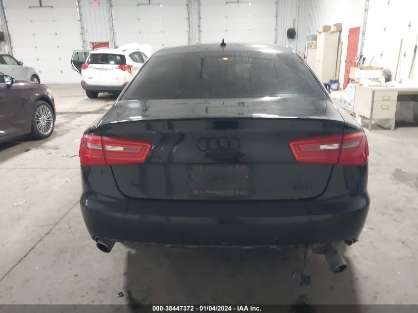 2013 AUDI A6 2.0T PREMIUM - WAUGFAFC7DN017260