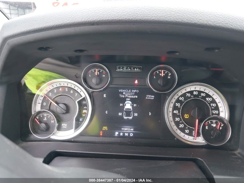 2016 RAM 1500 BIG HORN - 3C6RR7LT5GG169360