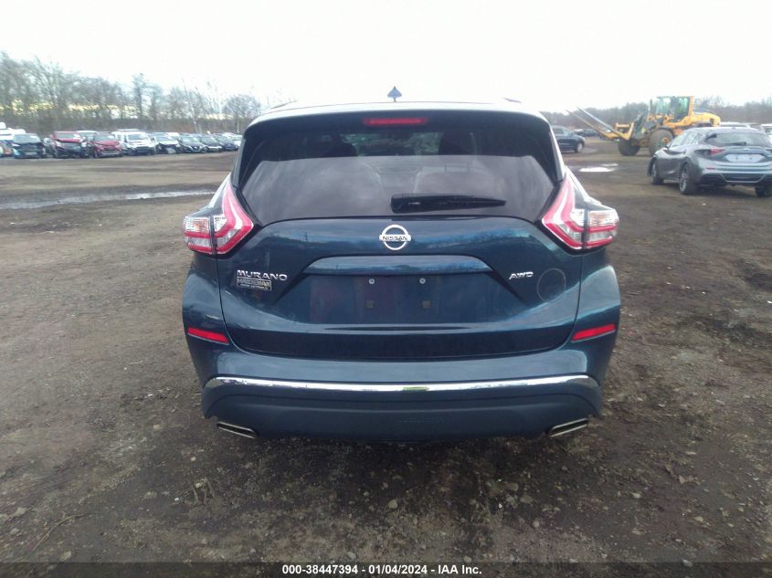 2016 NISSAN MURANO S - 5N1AZ2MH6GN139855