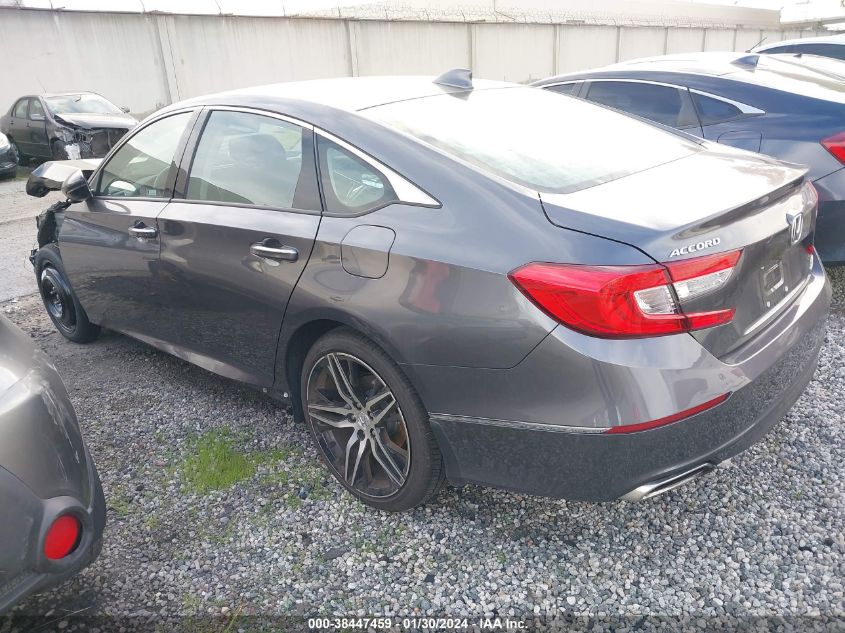 2021 HONDA ACCORD TOURING - 1HGCV2F93MA013827