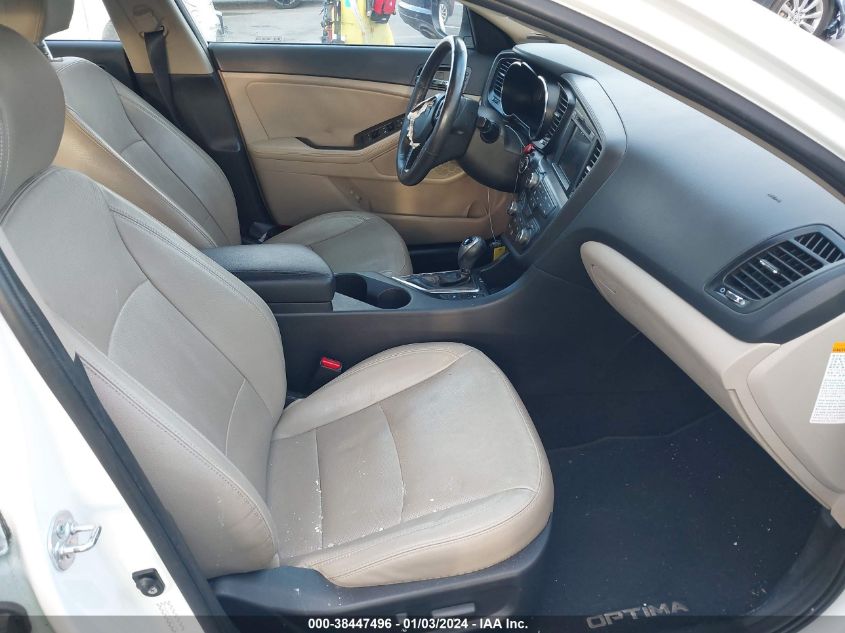 2013 KIA OPTIMA HYBRID EX - KNAGM4AD1D5051590