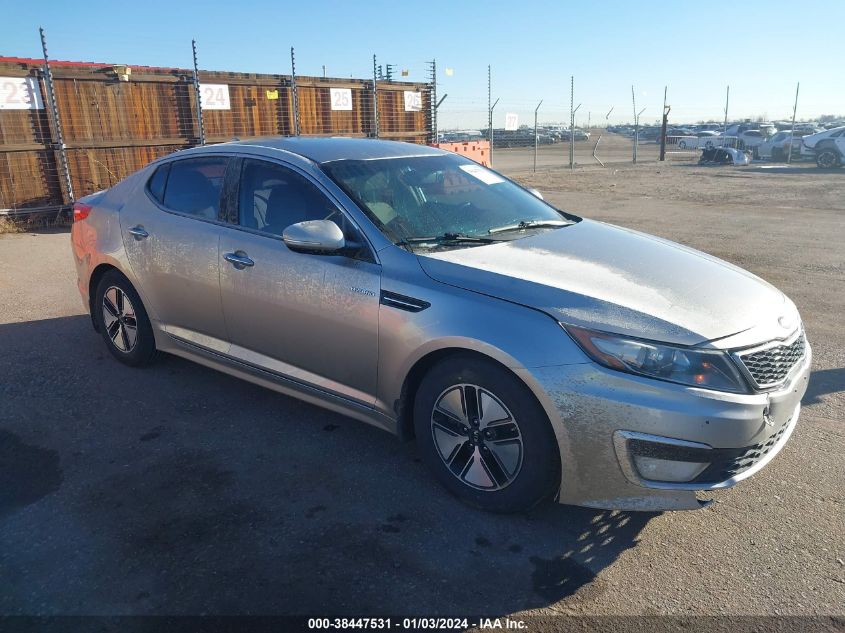 2013 KIA OPTIMA HYBRID LX - KNAGM4AD5D5039748