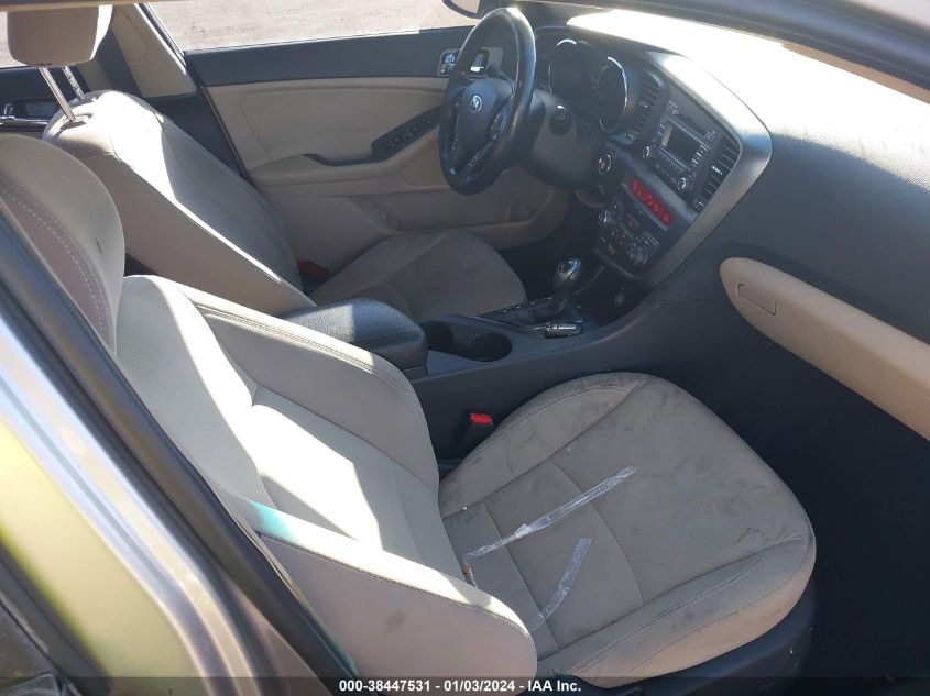 2013 KIA OPTIMA HYBRID LX - KNAGM4AD5D5039748