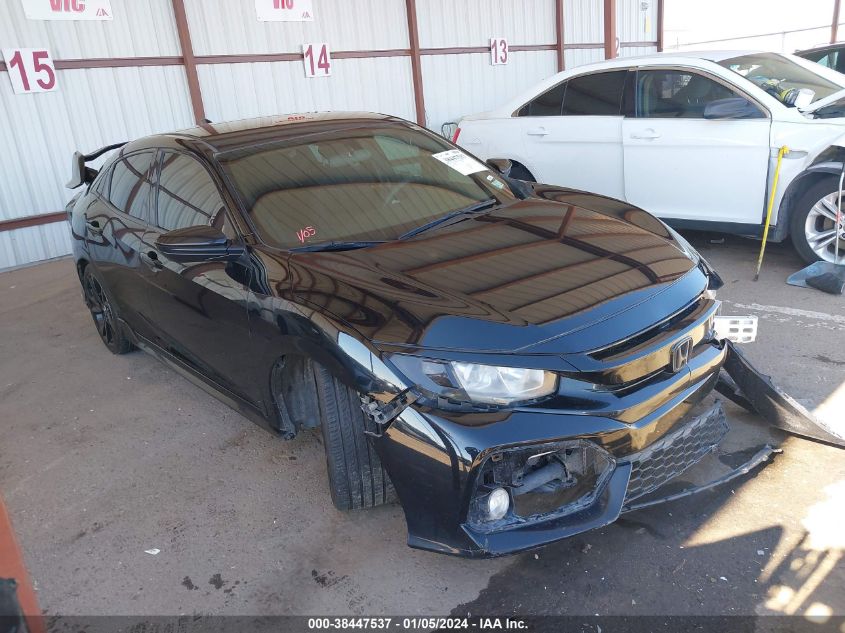 2018 HONDA CIVIC SPORT - SHHFK7G46JU222825