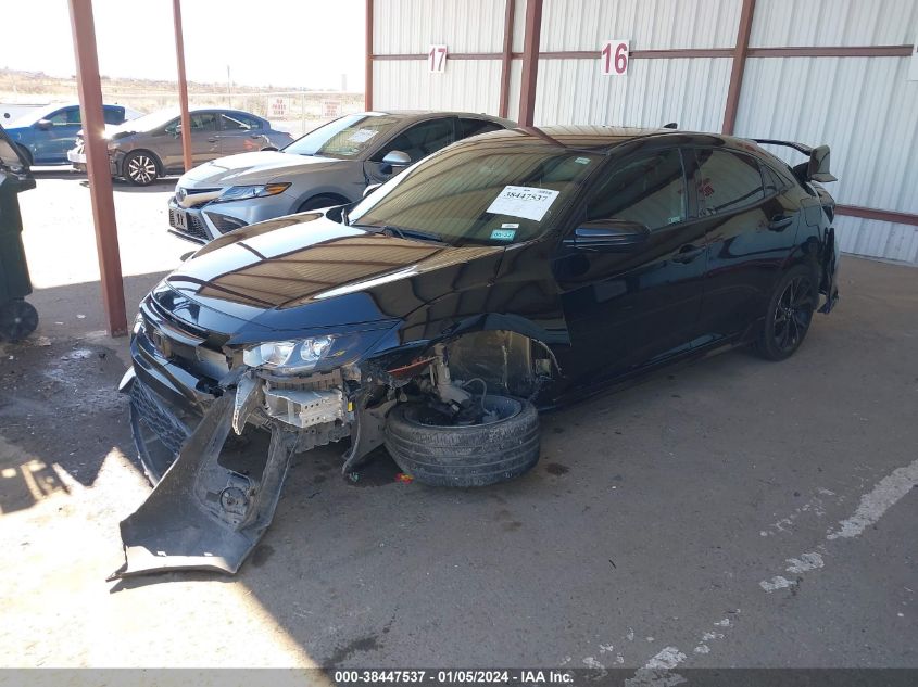 2018 HONDA CIVIC SPORT - SHHFK7G46JU222825