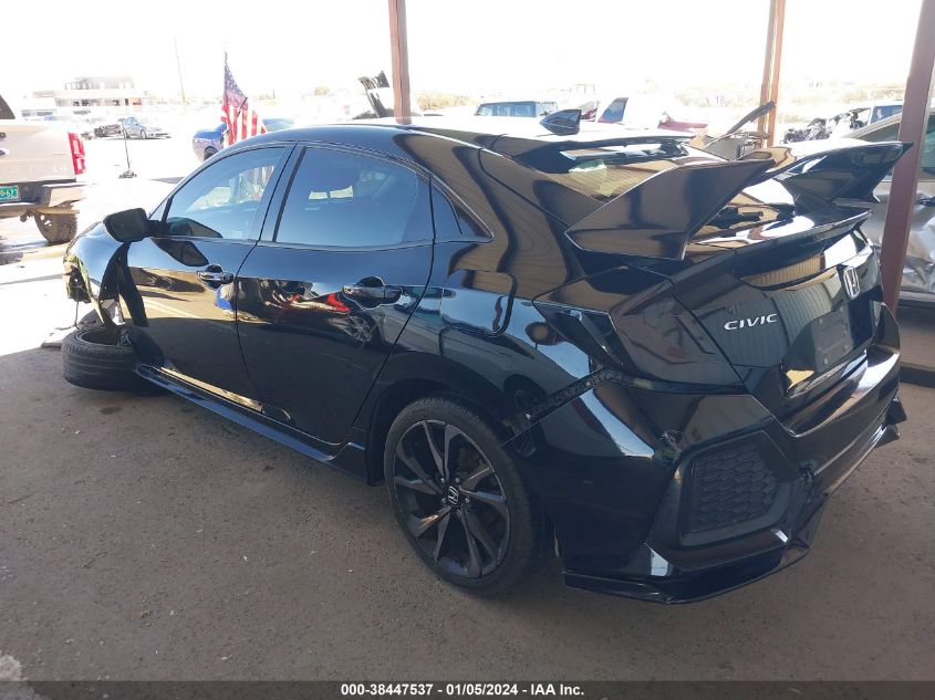 2018 HONDA CIVIC SPORT - SHHFK7G46JU222825