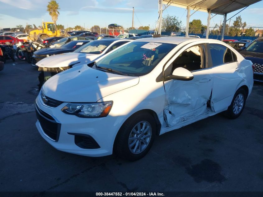 2017 CHEVROLET SONIC LT - 1G1JD5SH4H4118087