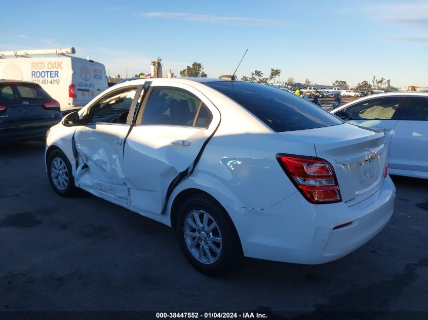 2017 CHEVROLET SONIC LT - 1G1JD5SH4H4118087