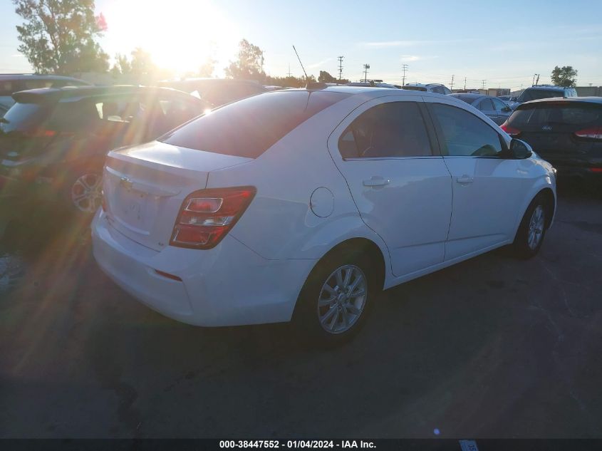 2017 CHEVROLET SONIC LT - 1G1JD5SH4H4118087