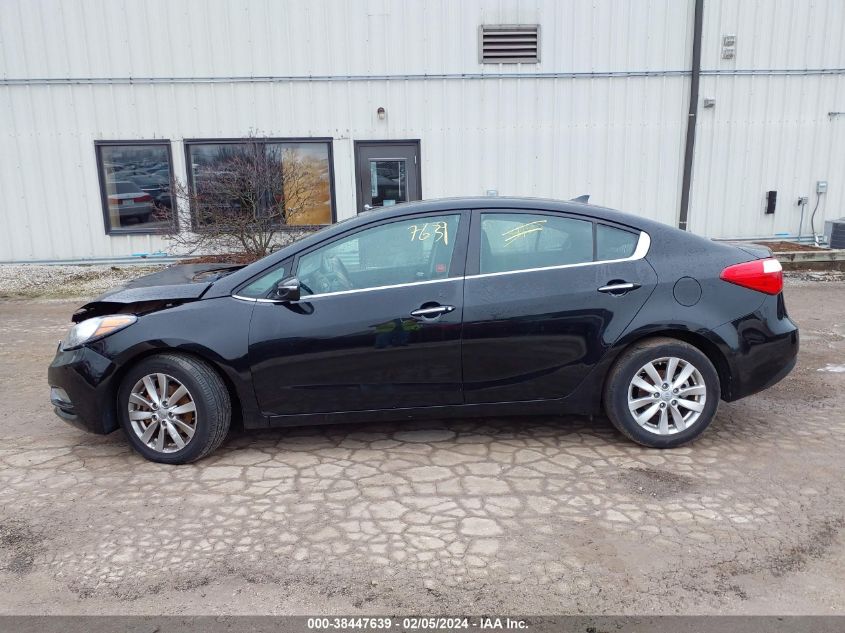 2014 KIA FORTE EX - KNAFX4A88E5206272