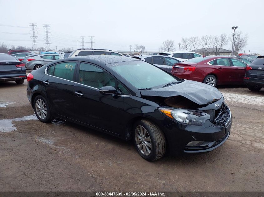 2014 KIA FORTE EX - KNAFX4A88E5206272