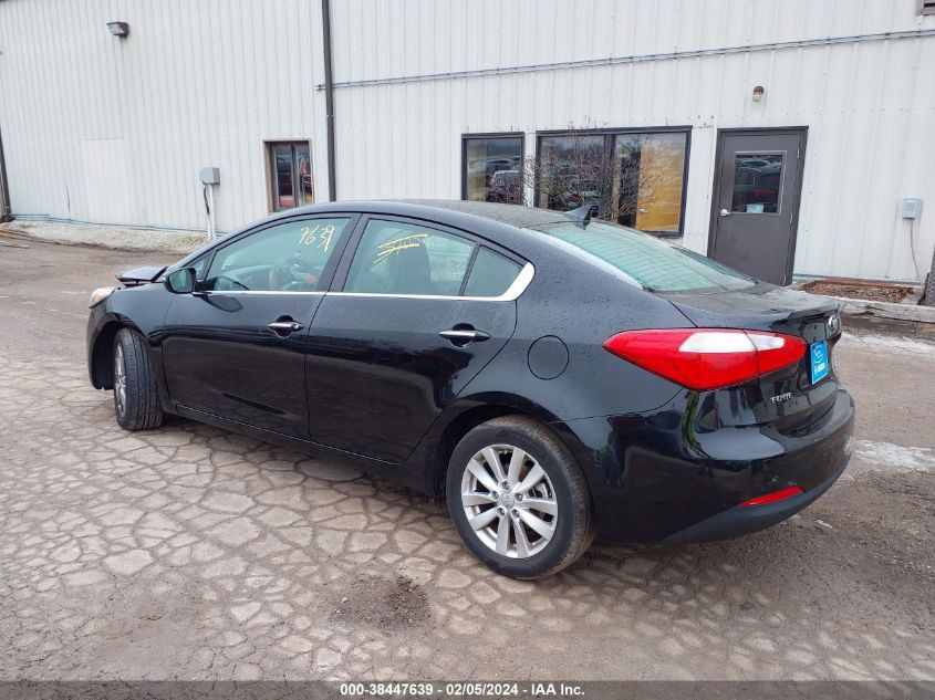 2014 KIA FORTE EX - KNAFX4A88E5206272