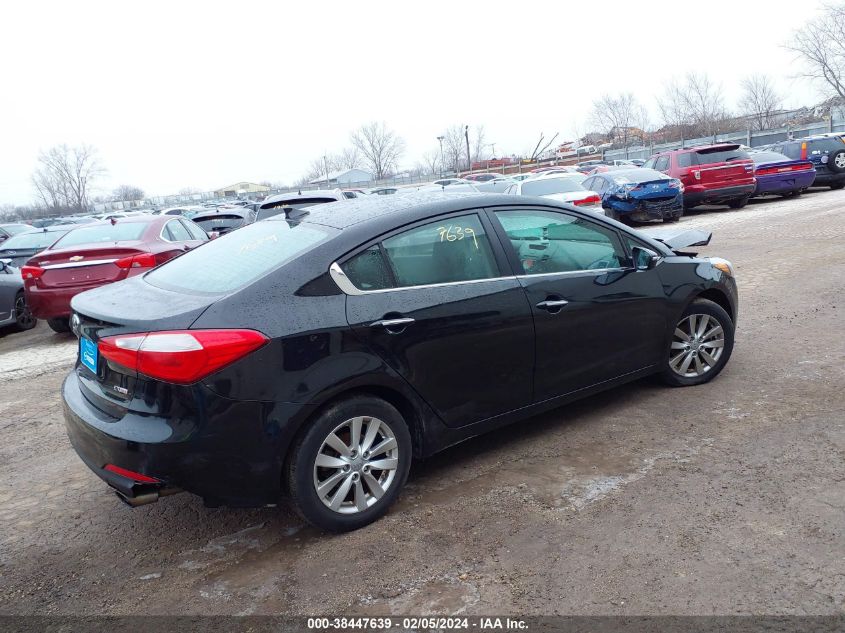 2014 KIA FORTE EX - KNAFX4A88E5206272