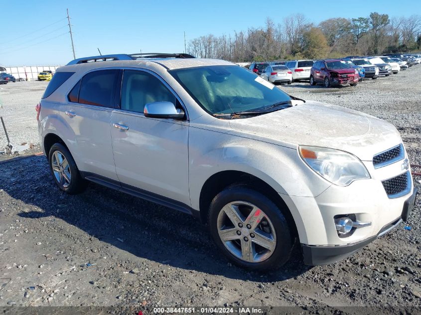 2014 CHEVROLET EQUINOX LTZ - 1GNALDEK4EZ108385