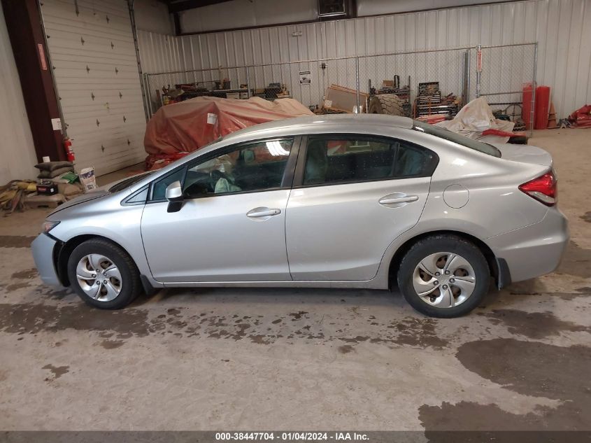 2013 HONDA CIVIC LX - 19XFB2F56DE237849