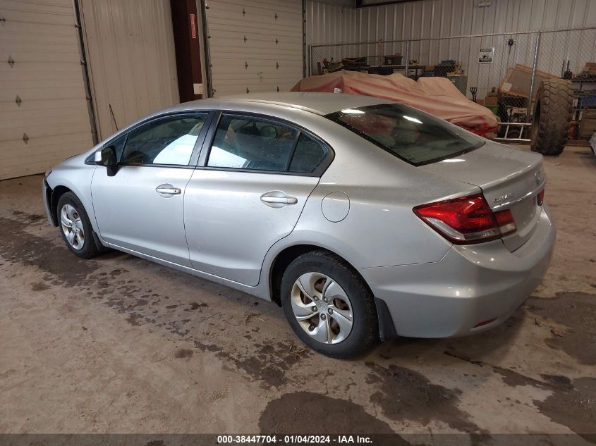 2013 HONDA CIVIC LX - 19XFB2F56DE237849