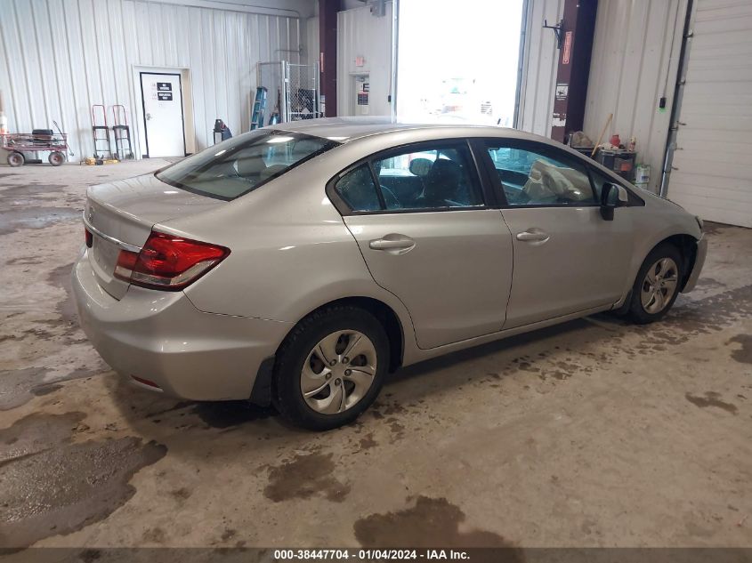 2013 HONDA CIVIC LX - 19XFB2F56DE237849