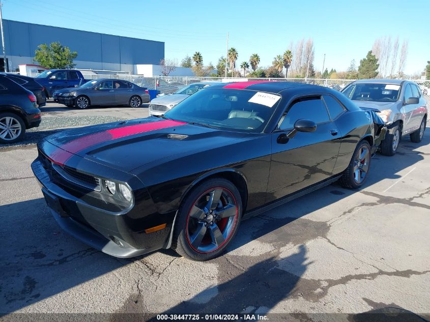 2013 DODGE CHALLENGER SXT - 2C3CDYAG9DH724058