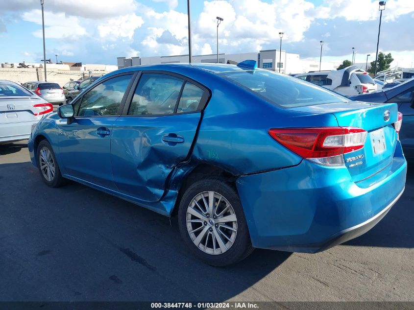 2018 SUBARU IMPREZA PREMIUM PLUS - 4S3GKAD68J3624500