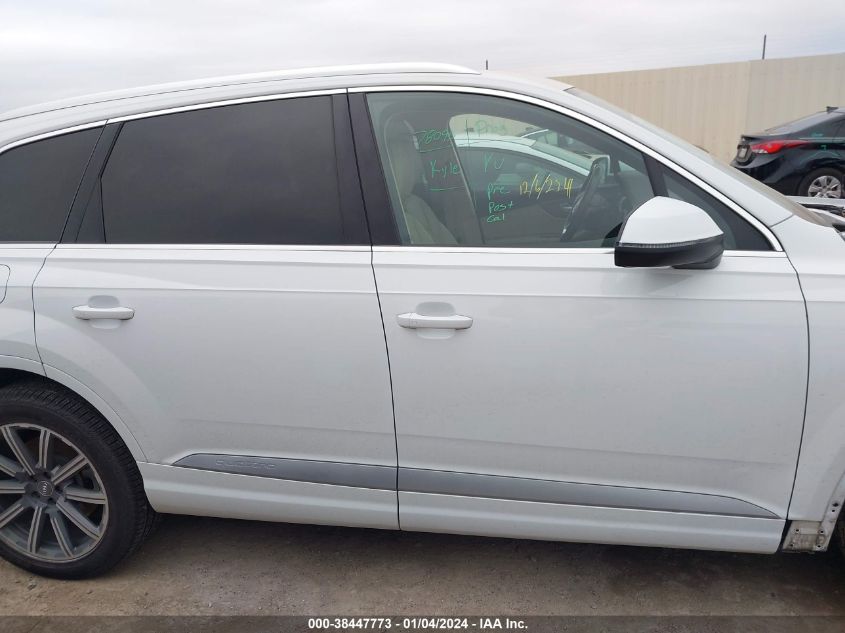 2019 AUDI Q7 PREMIUM PLUS/SE PREMIUM P - WA1LAAF77KD028307