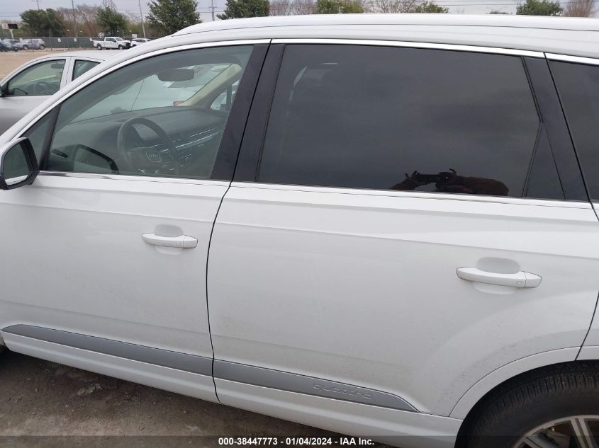 2019 AUDI Q7 PREMIUM PLUS/SE PREMIUM P - WA1LAAF77KD028307