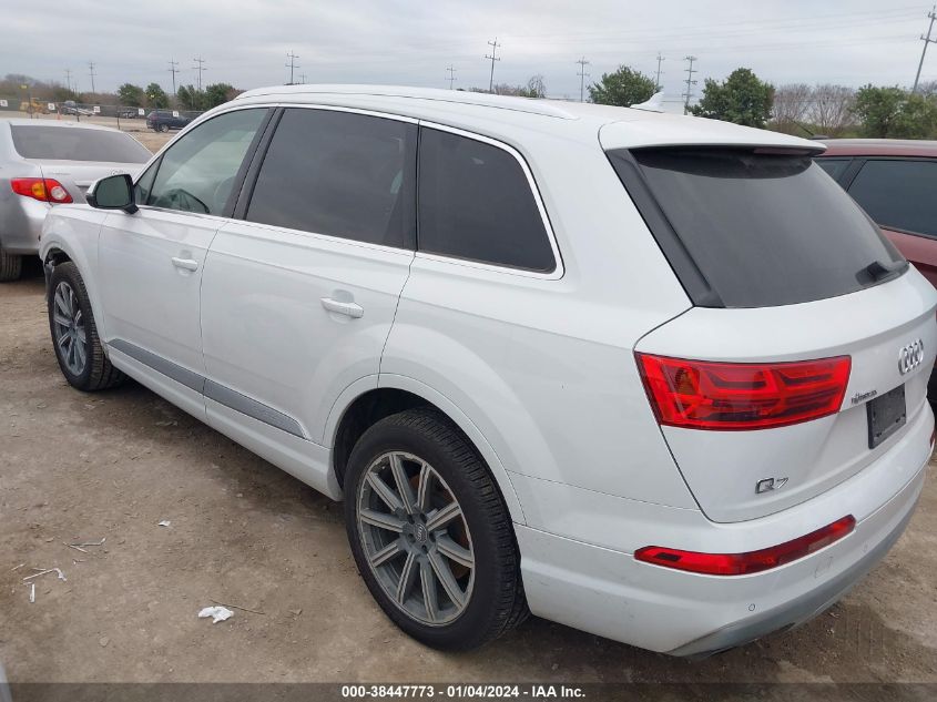 2019 AUDI Q7 PREMIUM PLUS/SE PREMIUM P - WA1LAAF77KD028307
