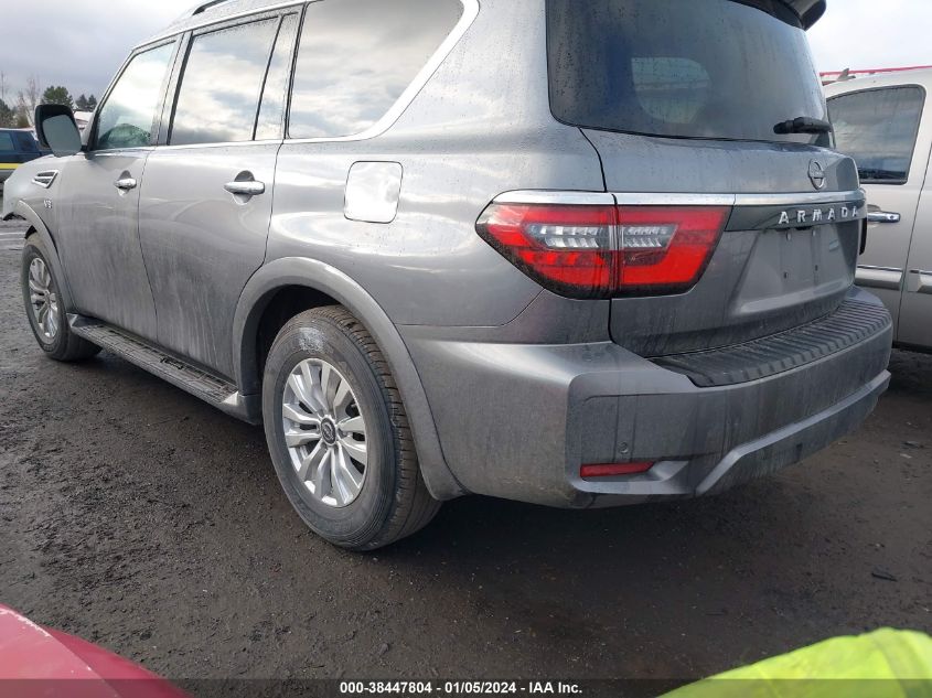 2022 NISSAN ARMADA S/SV - JN8AY2AD9N9678442