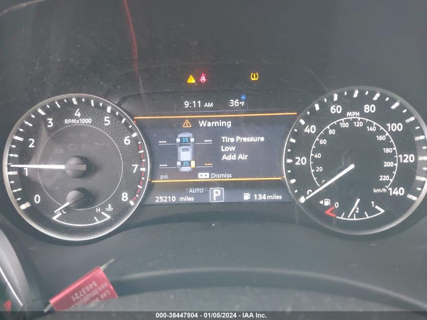 2022 NISSAN ARMADA S/SV - JN8AY2AD9N9678442