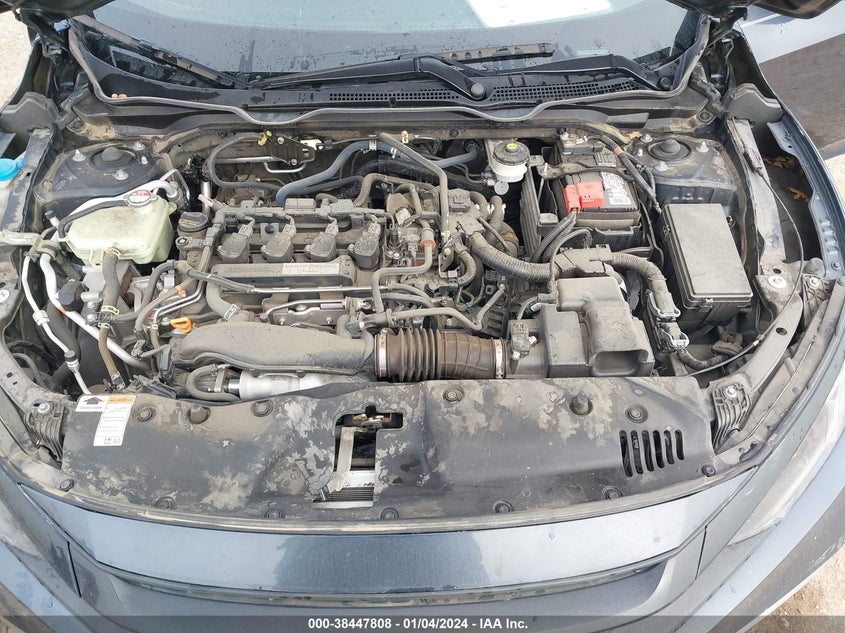 VIN 19XFC1F77KE010790 2019 HONDA CIVIC EXL