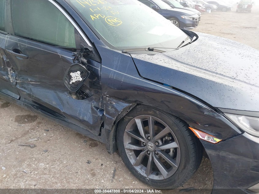 VIN 19XFC1F77KE010790 2019 HONDA CIVIC EXL