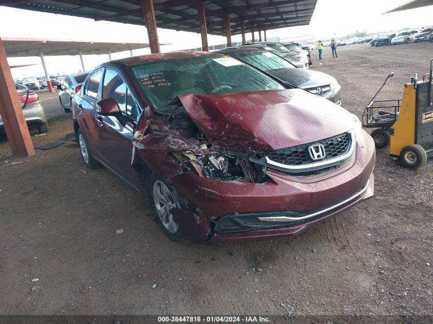 2013 HONDA CIVIC LX - 2HGFB2F56DH528258